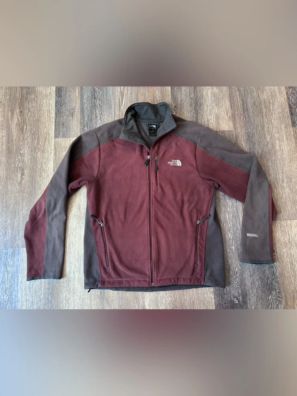 North Face micro-fleece Windwall jacket
